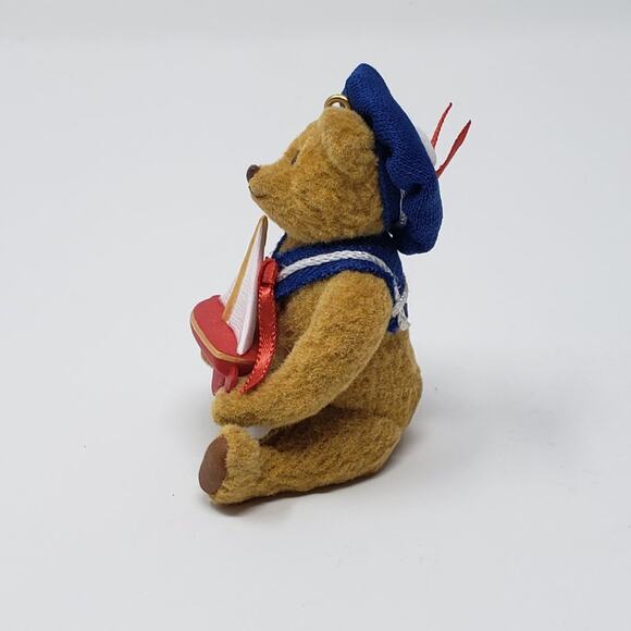 1997 Hallmark Sailor Bear Handcrafted Keepsake Holiday Christmas Ornament. - Picture 4 of 7